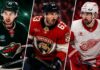 Quinn Hughes, Brad Marchand and Dylan Larkin featured in the latest NHL News and NHL trade rumors for August 16, 2026.