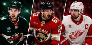 Quinn Hughes, Brad Marchand and Dylan Larkin featured in the latest NHL News and NHL trade rumors for August 16, 2026.
