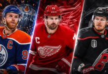 NHL News Today: McDavid’s $20M Future, Nikishin Trade Buzz and a Larkin Twist Connor McDavid, Dylan Larkin and Alexander Nikishin featured in a three-way graphic for the latest NHL News and trade rumors.