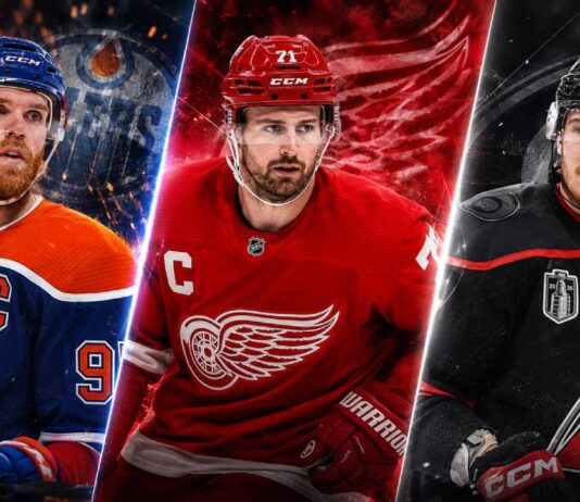 NHL News Today: McDavid’s $20M Future, Nikishin Trade Buzz and a Larkin Twist Connor McDavid, Dylan Larkin and Alexander Nikishin featured in a three-way graphic for the latest NHL News and trade rumors.