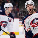 Zach Werenski and Adam Fantilli of the Columbus Blue Jackets featured in the latest NHL news and trade rumors for August 13, 2026