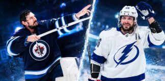 Connor Hellebuyck and Nikita Kucherov featured in the latest NHL News covering Hellebuyck trade rumors and Kucherov contract speculation.