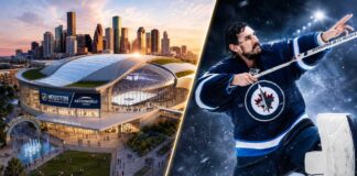 Houston NHL expansion arena concept and Connor Hellebuyck featured in the latest NHL news and trade rumors for August 23, 2026.