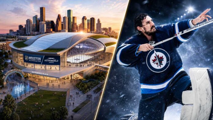 nhl-news-rumors-august-23-2026 Houston NHL expansion arena concept and Connor Hellebuyck featured in the latest NHL news and trade rumors for August 23, 2026.