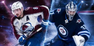 Cale Makar of the Colorado Avalanche and Connor Hellebuyck of the Winnipeg Jets featured in today’s NHL News covering Makar contract talks and Hellebuyck trade rumors.