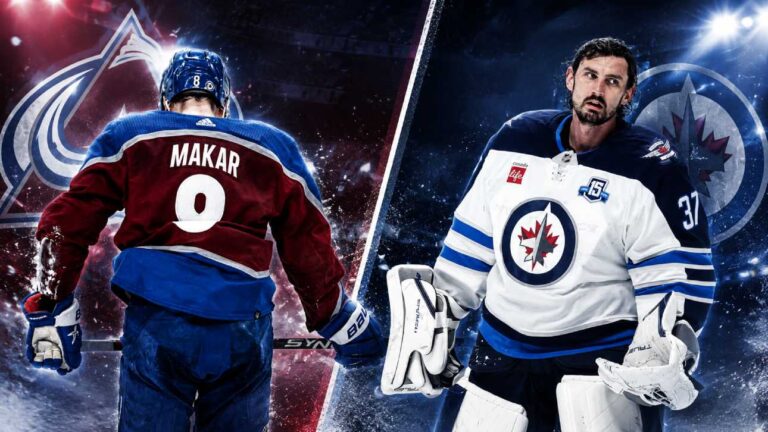Cale Makar and Connor Hellebuyck featured in NHL News today as Avalanche contract talks and Jets trade rumors headline the latest league updates.