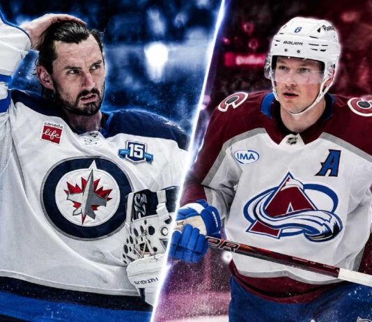 Connor Hellebuyck and Cale Makar headline the latest NHL News as Hellebuyck trade rumors intensify and Makar signs a record Colorado Avalanche contract.