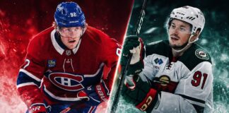 Patrik Laine and Vladimir Tarasenko featured in a dramatic split image for the latest NHL news and free-agent rumors