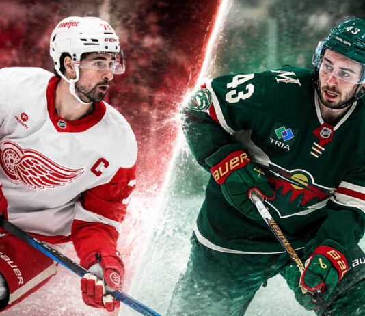 NHL News Today: Quinn Hughes Talks and Dylan Larkin Trade Update Dylan Larkin and Quinn Hughes featured in the latest NHL News and trade rumors involving the Detroit Red Wings and Minnesota Wild.