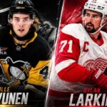 NHL News Today: Dylan Larkin Trade Price Emerges as Penguins Make Stunning $32 Million Bet Ville Koivunen and Dylan Larkin featured in NHL News today covering the Penguins contract gamble and Red Wings trade rumors