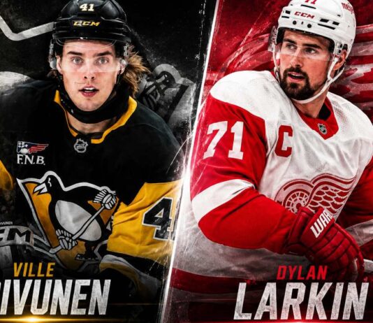 NHL News Today: Dylan Larkin Trade Price Emerges as Penguins Make Stunning $32 Million Bet Ville Koivunen and Dylan Larkin featured in NHL News today covering the Penguins contract gamble and Red Wings trade rumors