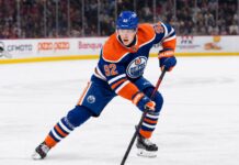 Patrik Laine Linked to Edmonton Oilers as a Low-Risk Free-Agent Gamble Patrik Laine wearing an Edmonton Oilers home jersey amid NHL free-agent rumors