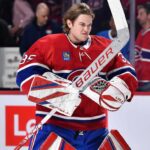 Montreal Canadiens Face Tough Samuel Montembeault Trade Decision Samuel Montembeault in Montreal Canadiens gear amid trade rumors as Montreal weighs its future with Jakub Dobes and Jacob Fowler.