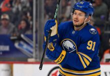 Vladimir Tarasenko to Buffalo? Why the Sabres Link Is More Compelling Than It Looks Vladimir Tarasenko wearing a Buffalo Sabres home jersey and helmet amid NHL free agency rumors