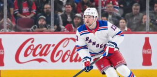 Alexis Lafrenière Trade Rumors: Did David Pagnotta Just Put the New York Rangers Star on Notice? Alexis Lafrenière skating for the New York Rangers as trade rumors surround the young winger ahead of the 2026-27 NHL season.