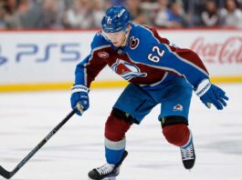 Avalanche Trade Rumors: Is Artturi Lehkonen on the Clock After Cale Makar’s $163.2M Deal? Artturi Lehkonen skating with the puck for the Colorado Avalanche during NHL action as Avalanche trade rumors grow after Cale Makar’s $163.2 million contract extension
