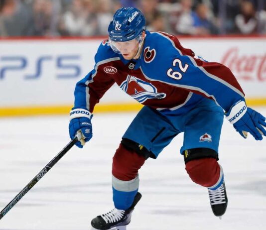 Avalanche Trade Rumors: Is Artturi Lehkonen on the Clock After Cale Makar’s $163.2M Deal? Artturi Lehkonen skating with the puck for the Colorado Avalanche during NHL action as Avalanche trade rumors grow after Cale Makar’s $163.2 million contract extension