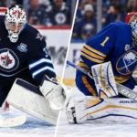 Connor Hellebuyck Trade Rumors: Did a New Sabres Roadblock Just Change Everything? Split image of Connor Hellebuyck of the Winnipeg Jets and Ukko-Pekka Luukkonen of the Buffalo Sabres amid NHL trade rumors involving a potential Sabres-Jets goalie deal