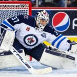 Winnipeg Jets Connor Hellebuyck Trade Rumors: Is a Return to Winnipeg Realistic? Connor Hellebuyck makes a save for the Winnipeg Jets as trade rumors grow over a possible return to Winnipeg.