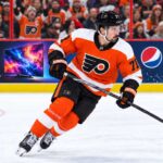 Dylan Larkin Trade Rumors: Are the Philadelphia Flyers Quietly Positioning for a Blockbuster? Dylan Larkin in a Philadelphia Flyers home jersey amid NHL trade rumors linking the Detroit Red Wings center to Philadelphia.