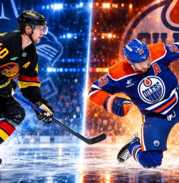 Elias Pettersson of the Vancouver Canucks and Leon Draisaitl of the Edmonton Oilers featured ahead of their September 24, 2026 preseason fantasy hockey matchup.