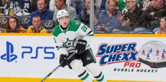 Dallas Had a Jason Robertson Trade Done, So What Happens Next? Jason Robertson of the Dallas Stars skates with the puck during NHL action as trade rumors swirl around his future in Dallas.