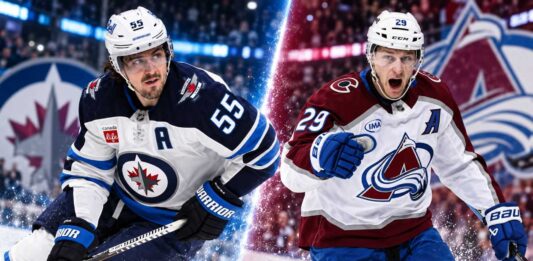 Mark Scheifele of the Winnipeg Jets and Nathan MacKinnon of the Colorado Avalanche featured in the September 25 fantasy hockey matchup.