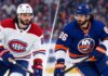 Kirill Marchenko Trade Rumors: Did the Islanders Just Start a Canadiens Bidding War? Kirill Marchenko pictured in Montreal Canadiens and New York Islanders jerseys amid NHL trade rumors involving the Columbus Blue Jackets.