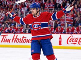 Montreal Canadiens trade rumor concept featuring a Winnipeg Jets star in a Canadiens home jersey amid Mark Scheifele trade speculation