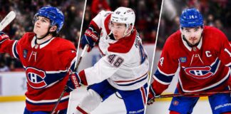Montreal Canadiens Season Preview 2026-27: Prediction, Roster and Playoff Outlook Cole Caufield, Lane Hutson and Nick Suzuki featured in the Montreal Canadiens 2026-27 season preview and playoff predictions.