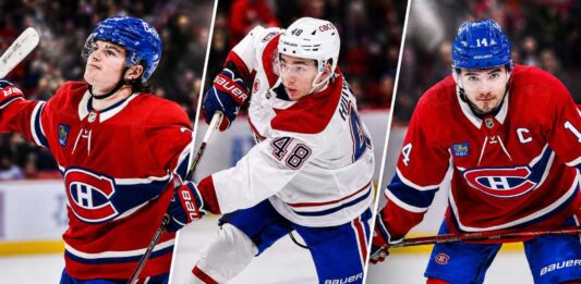 Montreal Canadiens Season Preview 2026-27: Prediction, Roster and Playoff Outlook Cole Caufield, Lane Hutson and Nick Suzuki featured in the Montreal Canadiens 2026-27 season preview and playoff predictions.