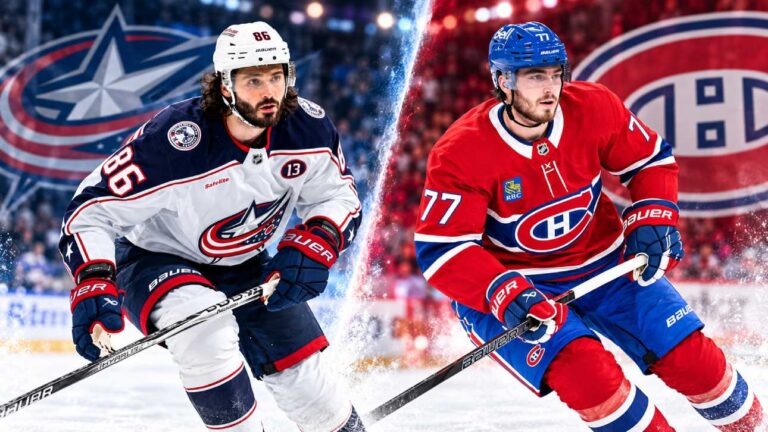 Kirill Marchenko of the Columbus Blue Jackets and Kirby Dach of the Montreal Canadiens featured in NHL trade rumors involving the Edmonton Oilers and a potential Canadiens blockbuster.