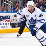 Morgan Rielly Trade Rumors: Did His Latest Comments Close the Door on a Maple Leafs Exit? Morgan Rielly skating for the Toronto Maple Leafs amid trade rumors about his future in Toronto.