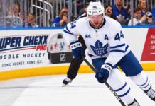 Morgan Rielly Trade Rumors: Did His Latest Comments Close the Door on a Maple Leafs Exit? Morgan Rielly skating for the Toronto Maple Leafs amid trade rumors about his future in Toronto.