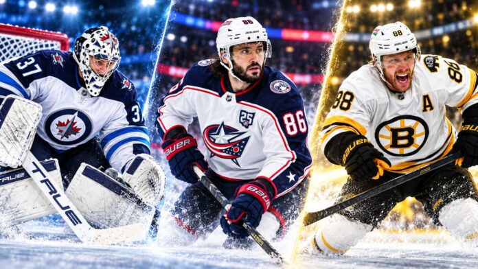 nhl-news-rumors-scores-september-27-2026 Connor Hellebuyck, Kirill Marchenko and David Pastrnak featured in the latest NHL news, NHL rumors and NHL scores for September 27, 2026.