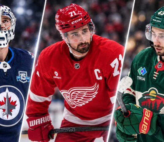 Connor Hellebuyck, Dylan Larkin and Quinn Hughes featured in the latest NHL News and trade rumors for September 18, 2026.