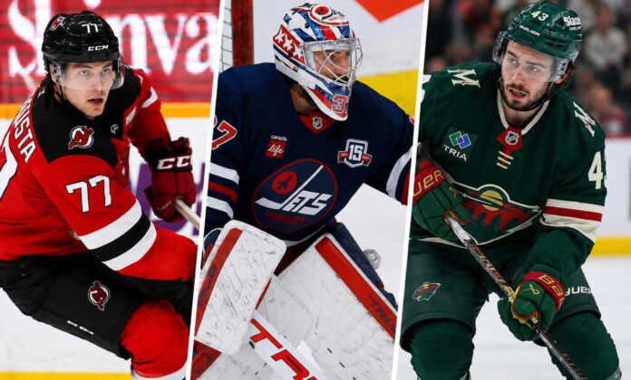 nhl-news-rumors-september-2-2026 Luke Evangelista, Connor Hellebuyck and Quinn Hughes featured in the latest NHL News and NHL trade rumors for September 2, 2026.