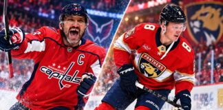 NHL News Today: Ovechkin Injury, Trade Rumors and September 20 NHL Scores Alex Ovechkin and Brady Tkachuk split image for NHL News featuring Ovechkin injury update and Tkachuk’s strong Florida Panthers debut