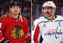 NHL News and NHL Scores Today: Ovechkin Injury, Byram Hat Trick and Caufield OT Heroics Bowen Byram in a Chicago Blackhawks jersey and Alex Ovechkin with the Washington Capitals headline the latest NHL News and NHL Scores for September 22, 2026.
