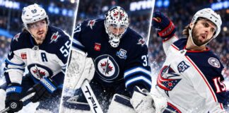 NHL News Today: Fantilli Signs as Hellebuyck Trade Rumors Heat Up Mark Scheifele, Connor Hellebuyck and Adam Fantilli featured in the latest NHL News and NHL Rumors for September 25, 2026.