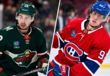 NHL News Today: Quinn Hughes Trade Buzz, Patrik Laine Interest and Cale Makar Update Quinn Hughes and Patrik Laine in a split image highlighting the latest NHL News, trade rumors, contract speculation and free agent buzz