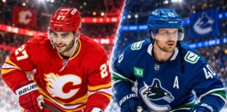 Vancouver Canucks vs. Calgary Flames Fantasy Hockey Prediction: Players to Watch, Score Pick & How to Watch Matt Coronato of the Calgary Flames and Elias Pettersson of the Vancouver Canucks featured ahead of their September 22, 2026 preseason fantasy hockey matchup.