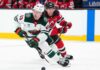 Quinn Hughes Trade Rumors: Did Minnesota’s Final Eight-Year Deadline Reopen the Door for the Devils? Quinn Hughes of the Minnesota Wild skates with the puck as a New Jersey Devils player pressures him during NHL action amid Quinn Hughes trade rumors