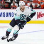 Seattle Kraken Shane Wright Trade Rumors: Did Elliotte Friedman Just Signal a Deal Is Getting Closer? Seattle Kraken forward controls the puck during NHL action as Shane Wright trade rumors continue to generate buzz around Seattle