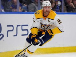 Steven Stamkos Fantasy Hockey Projection: Why 71 Points Is Still Within Reach in 2026-27 Steven Stamkos skating for the Nashville Predators ahead of the 2026-27 NHL season and fantasy hockey projections