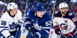Maple Leafs Trade Rumors: Did Toronto’s Secret Kirill Marchenko Interest Just Change Everything? Ben Danford, Easton Cowan and Kirill Marchenko featured in Toronto Maple Leafs trade rumors involving the Columbus Blue Jackets.