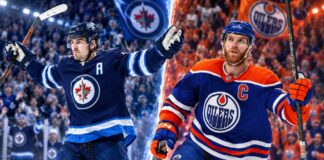 Winnipeg Jets vs. Edmonton Oilers Fantasy Hockey Prediction: Players to Watch, Score Pick & How to Watch Split image of Winnipeg Jets star Mark Scheifele and Edmonton Oilers captain Connor McDavid ahead of the Winnipeg Jets vs Edmonton Oilers preseason game on September 19, 2026.