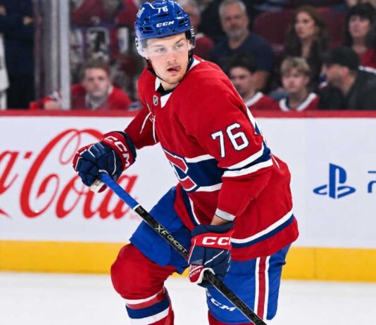 Zachary Bolduc Trade Rumors: Are the Canadiens Quietly Preparing a Sign-and-Trade? Zachary Bolduc in a Montreal Canadiens jersey as trade rumors and sign-and-trade speculation build ahead of 2026 NHL training camp.
