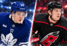 Maple Leafs Among Six Teams Eyeing Alexander Nikishin as $63 Million Question Looms Easton Cowan of the Toronto Maple Leafs and Alexander Nikishin of the Carolina Hurricanes featured in NHL trade rumors involving a potential blockbuster deal.