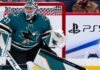 Connor Hellebuyck Would Consider the Sharks: So Why Hasn’t Winnipeg Made the Trade? Connor Hellebuyck in a San Jose Sharks uniform amid NHL trade rumors linking the Winnipeg Jets goalie to San Jose
